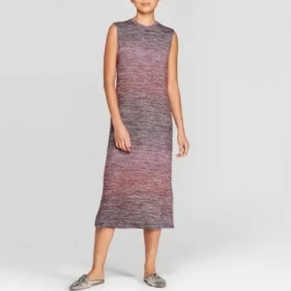 Prologue Purple Ombré Sleeveless Knit Dress Large - Picture 6 of 6